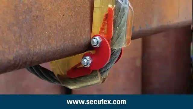 SKDS — Heavy-duty edge protector for wire rope grommets (Тяжелый шарнирный протектор для канатных стропов/громметов SKDS)